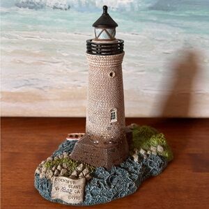 Cockspur Island Lighthouse Figurine - Harbour Lights Society Exclusive